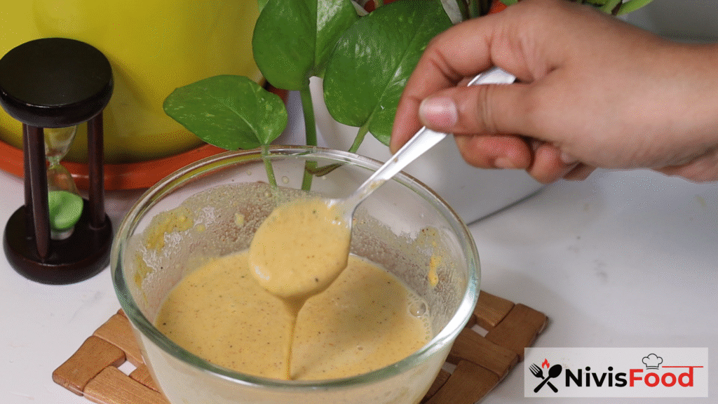 Cripsy panner batter consistency