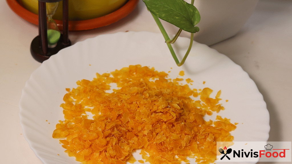 Crush crispy corn flakes